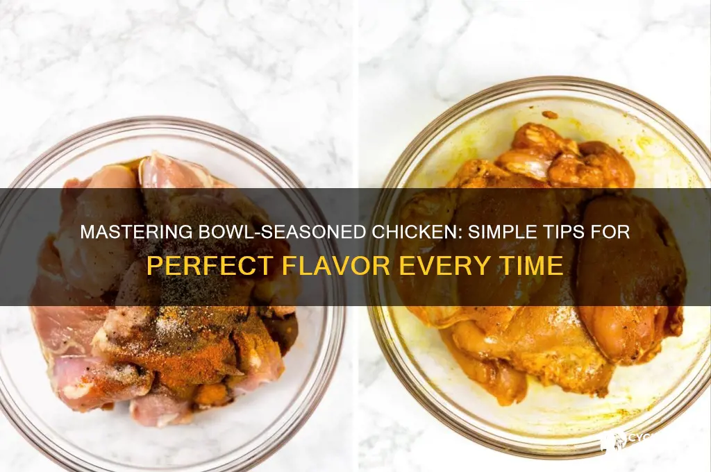 how do i season chicken in a bowl