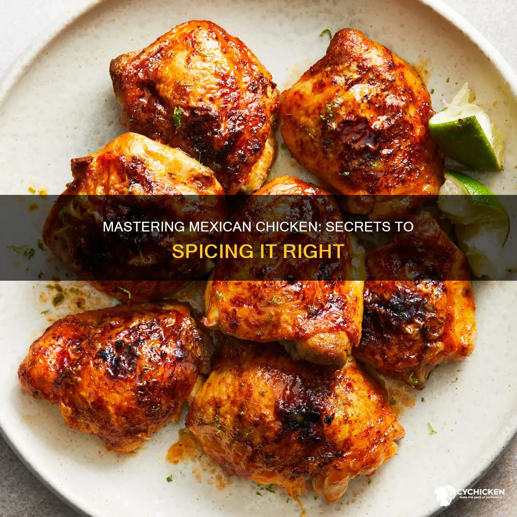 how do i season chicken to give a mexican taste