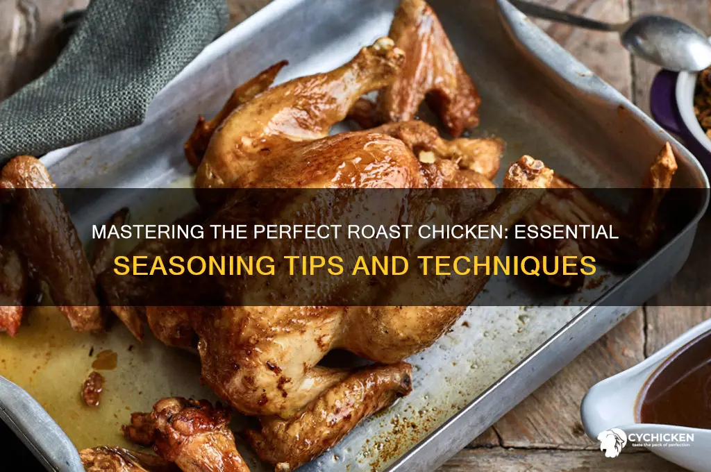 how do i season my roast chicken