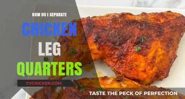 Easy Guide to Separating Chicken Leg Quarters for Perfect Cooking