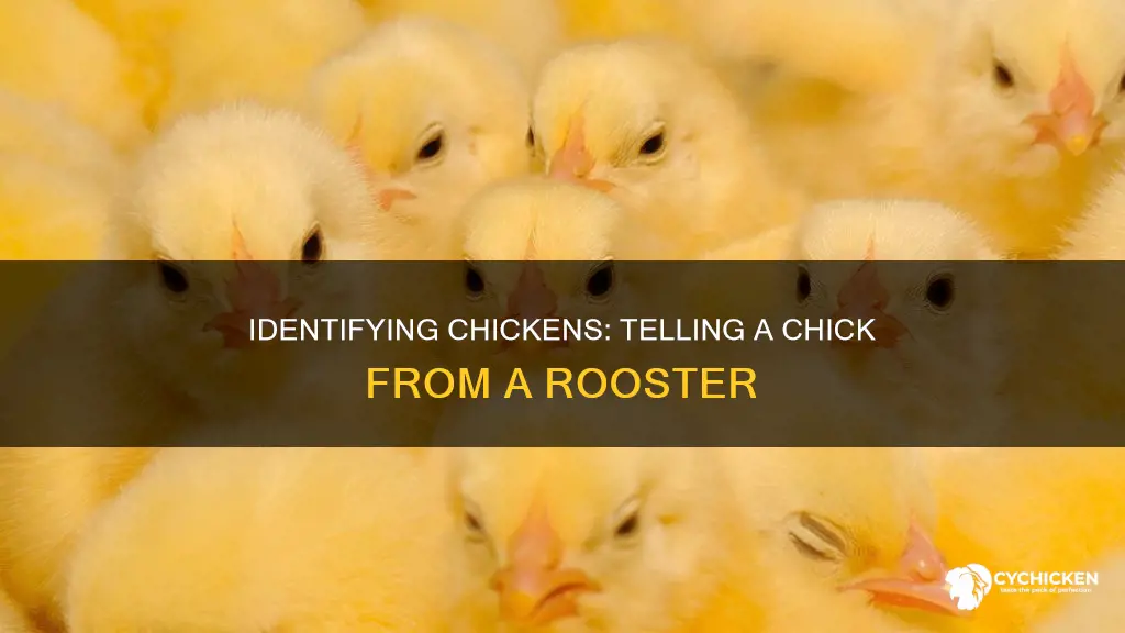 how do i tell if a chick is a rooster