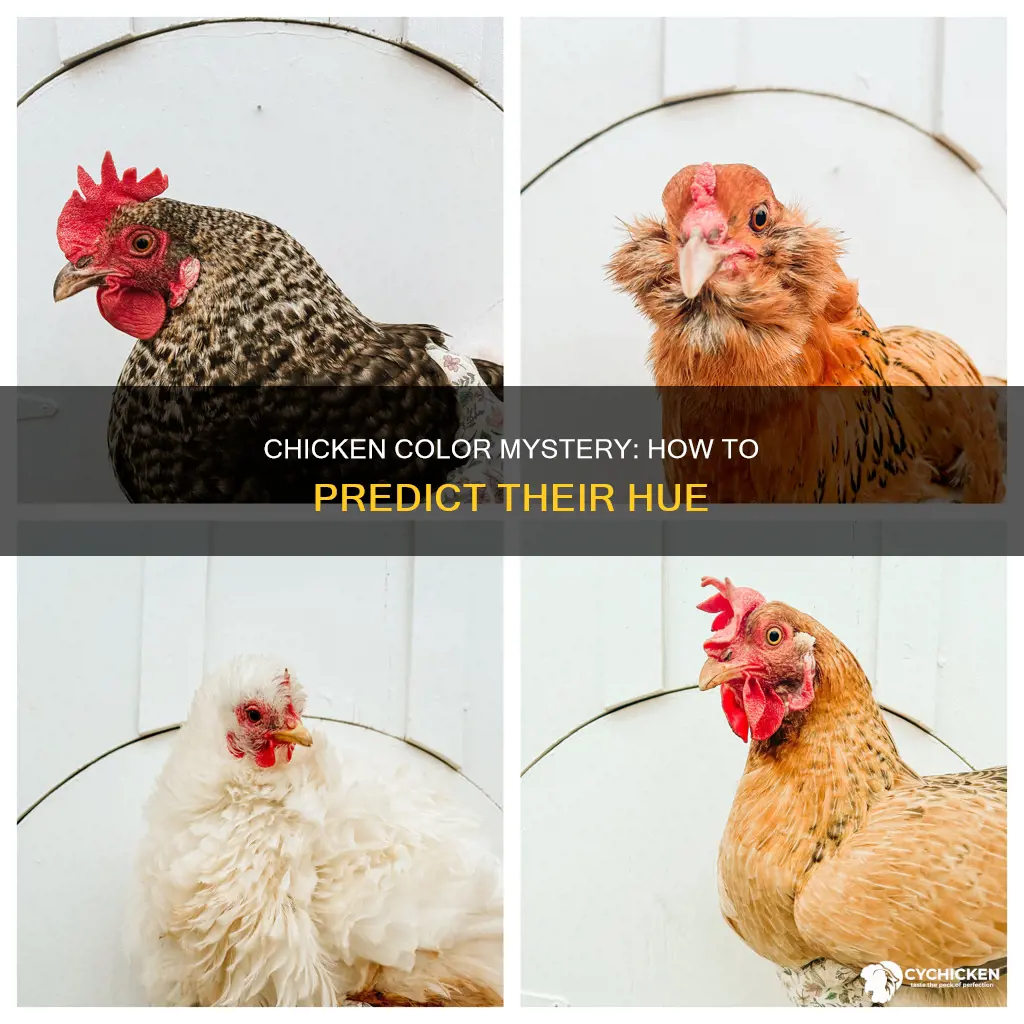 how do i tell what color my chicken will be
