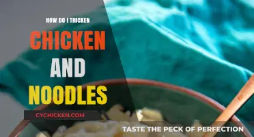 Easy Tips to Thicken Chicken and Noodles for Perfect Comfort Food