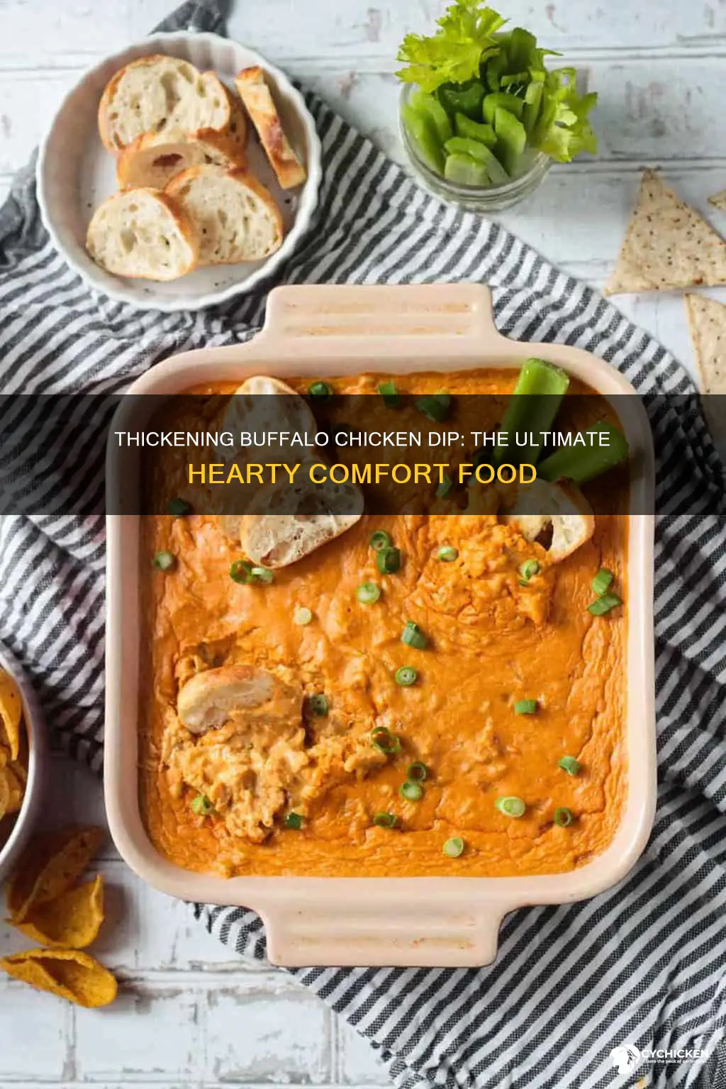 how do i thicken up my buffalo chicken dip