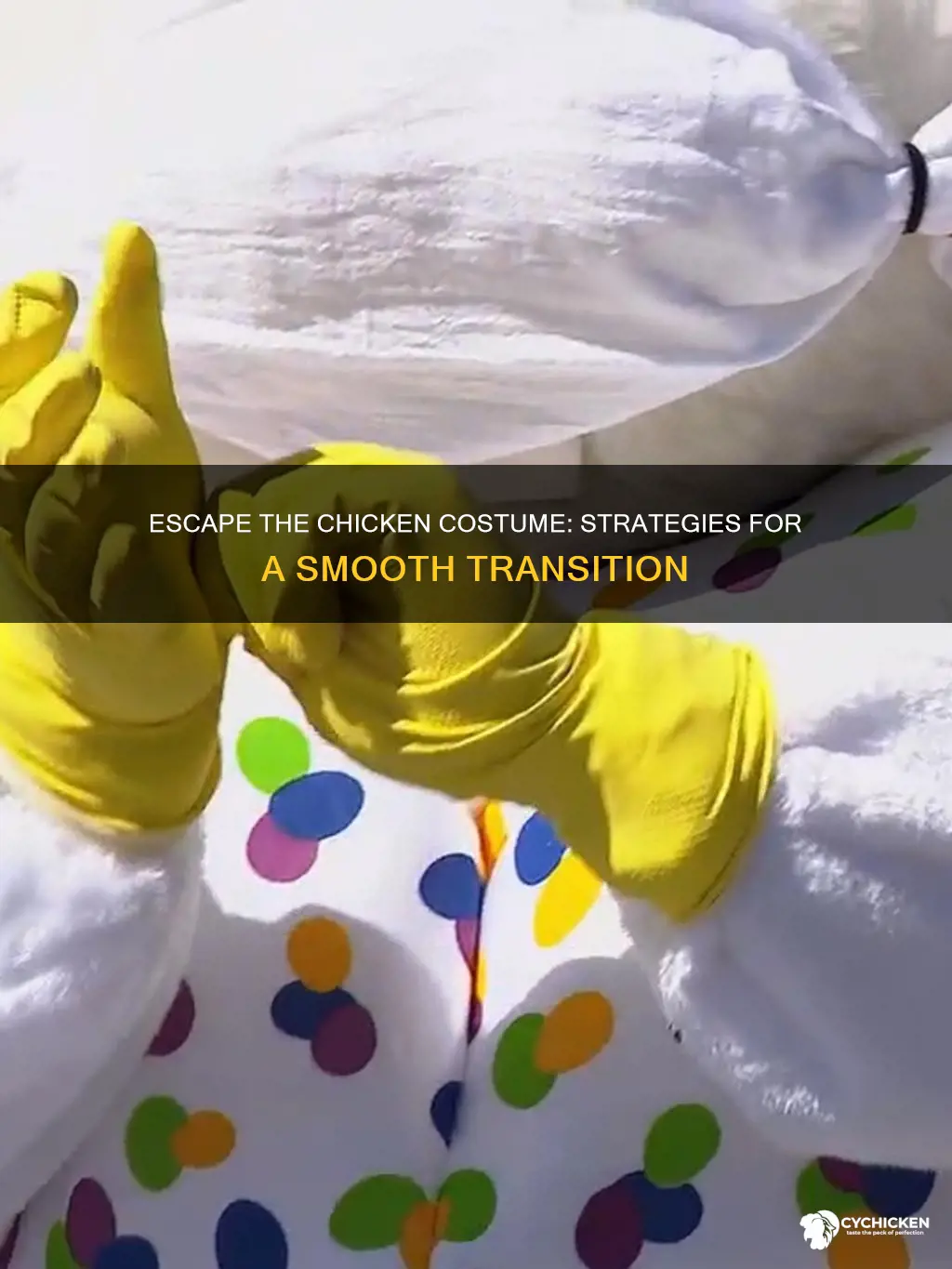 how do i tranfer out of this chicken outfit
