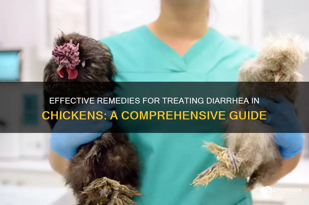 how do i treat a chicken for diarrhea