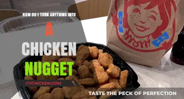 Transform Any Food into Crispy Chicken Nuggets: A Creative Cooking Guide
