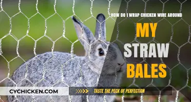Securing Chicken Wire on Straw Bales: A Step-by-Step Guide