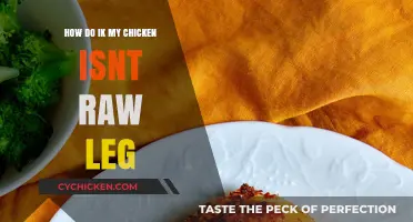 How to Tell If Your Chicken Leg is Fully Cooked