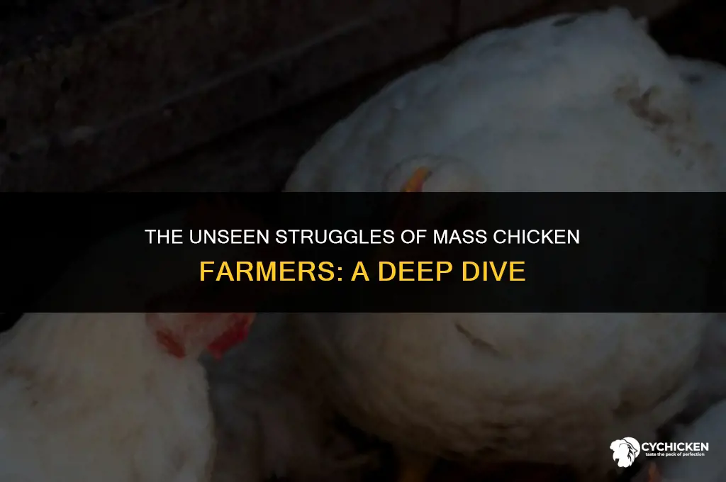 how do mass chicken farmers get screwed