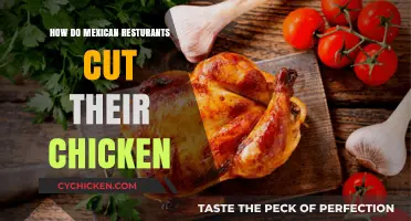 Authentic Techniques: How Mexican Restaurants Perfectly Cut Their Chicken