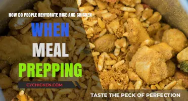 Rehydrating Chicken and Rice: Meal Prep Tricks