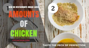 Efficient Chicken Bread Crumbing: Restaurant Secrets for Perfectly Coated Batches
