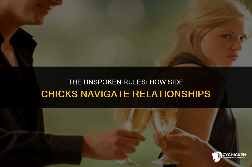 how do side chicks get treated