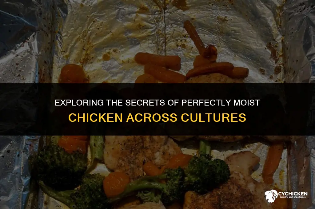 how do some places get moist chicken