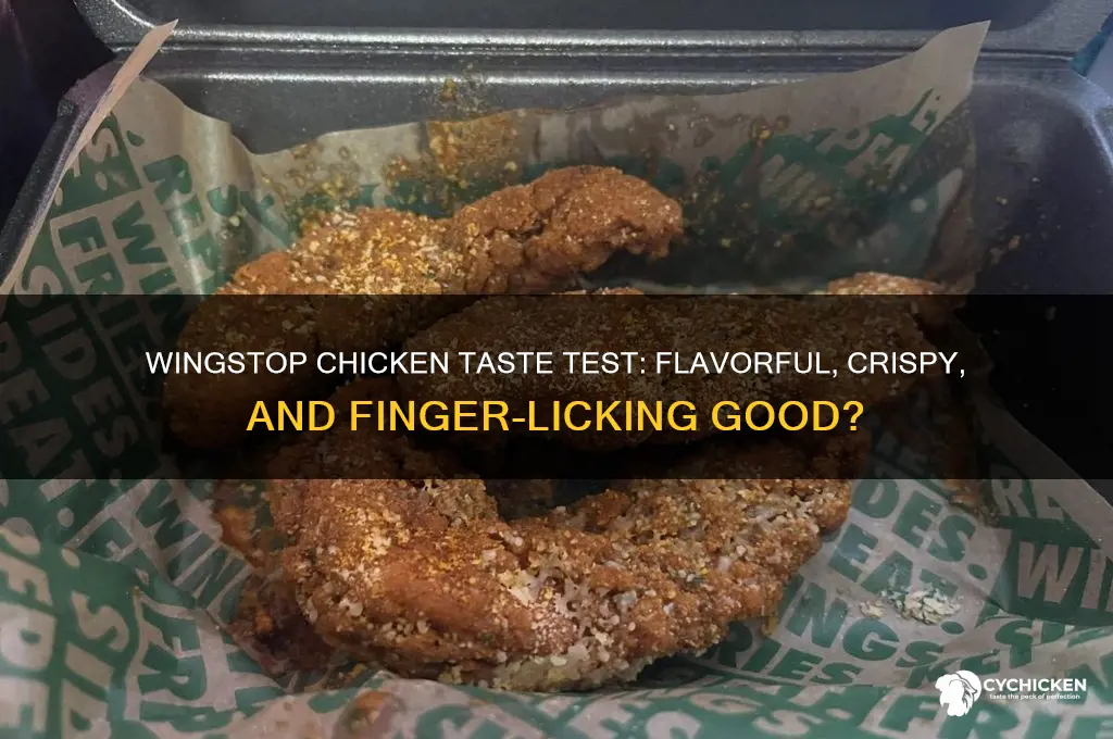 how do the chicken at wingstop taste
