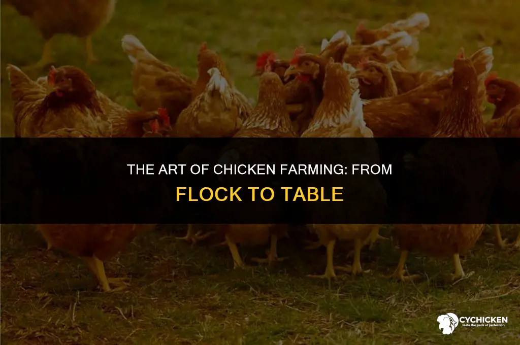 how do they get all those pieces of chicken