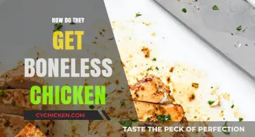 The Mystery Unveiled: How Boneless Chicken Finds Its Way to Your Plate