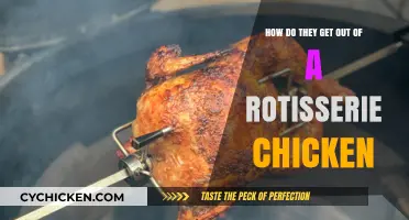 Escaping the Rotisserie: A Chicken's Journey to Freedom