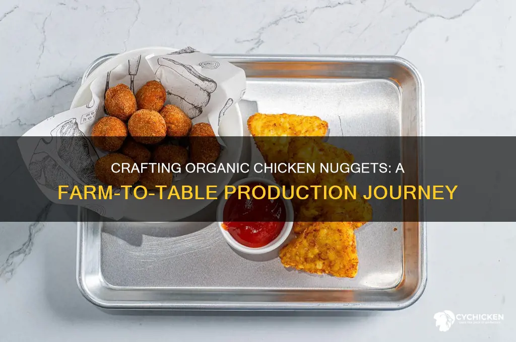 how do they make organic chicken nuggets