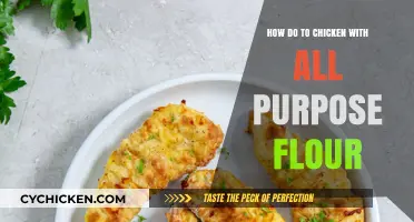 Perfectly Coated Chicken: Mastering All-Purpose Flour Technique for Crispy Results