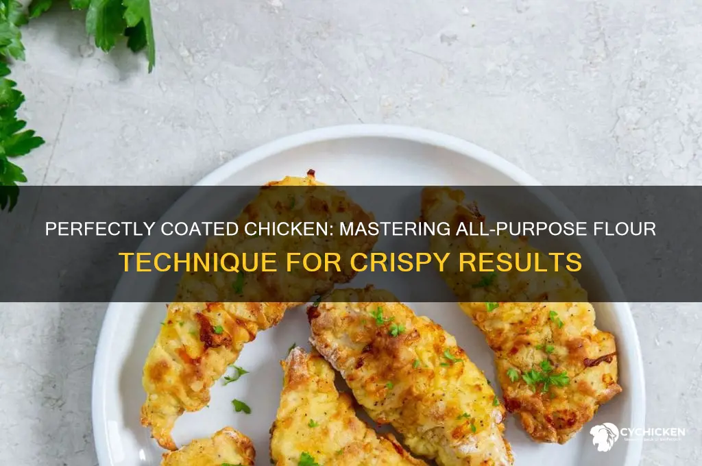 how do to chicken with all purpose flour