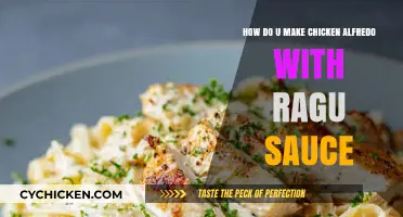 Creamy Chicken Alfredo with Ragu Sauce: Easy Homemade Recipe