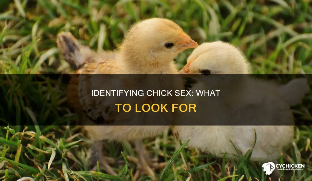 how do u tell what sex a chick is