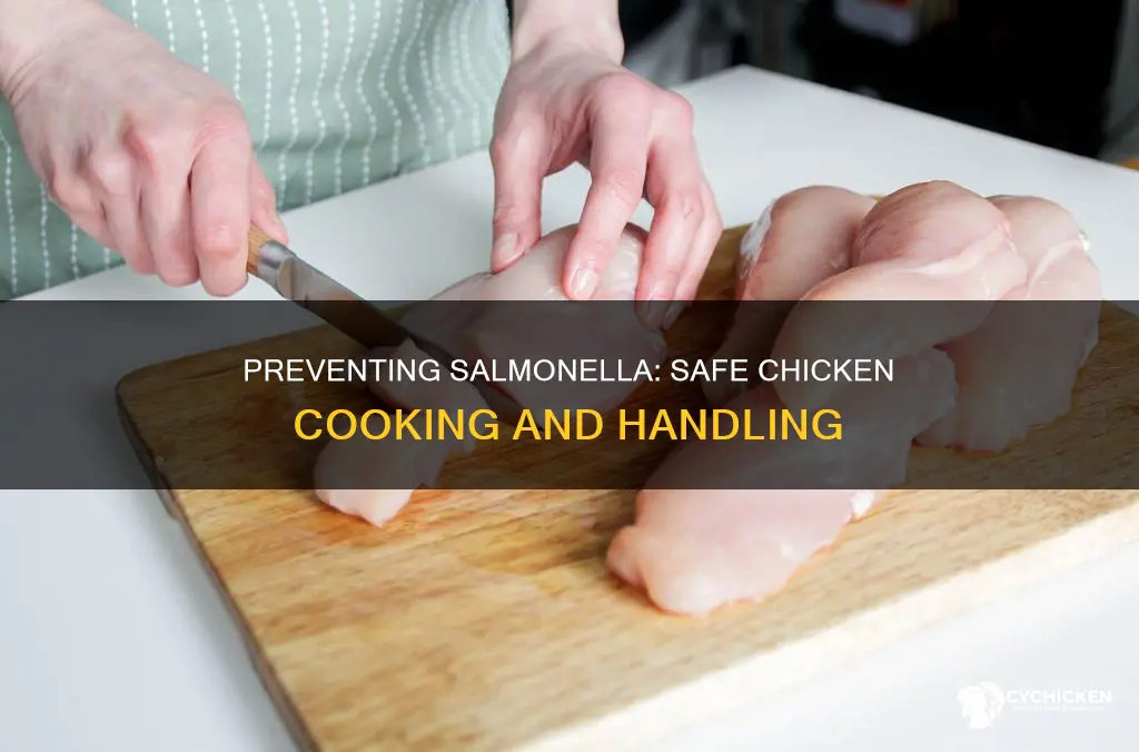 how do we avoid salmonella food poisoning in chicken dishes