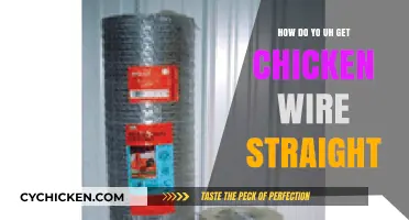 Untangling the Twist: A Guide to Straightening Chicken Wire