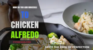 Elevate Your Chicken Alfredo with Creamy Broccoli Additions