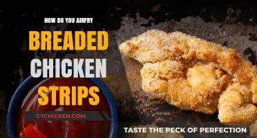 Perfectly Crispy Air-Fried Breaded Chicken Strips: Easy Recipe Guide