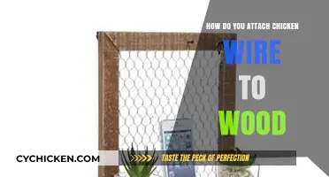 Securely Attaching Chicken Wire to Wood: A Step-by-Step Guide