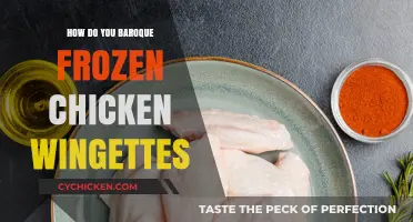 Reviving Frozen Chicken Wingettes with a Baroque Twist