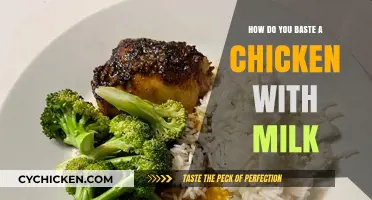 Basting Chicken with Milk: A Creamy, Tender Cooking Technique