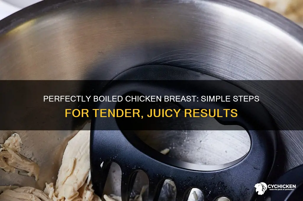 how do you boil a chicken breat