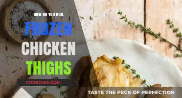 From Frozen to Flavorful: The Ultimate Guide to Boiling Chicken Thighs