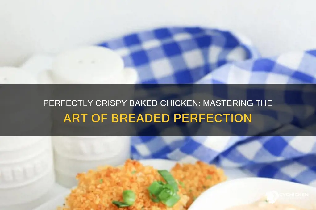 how do you bread chicken for baking