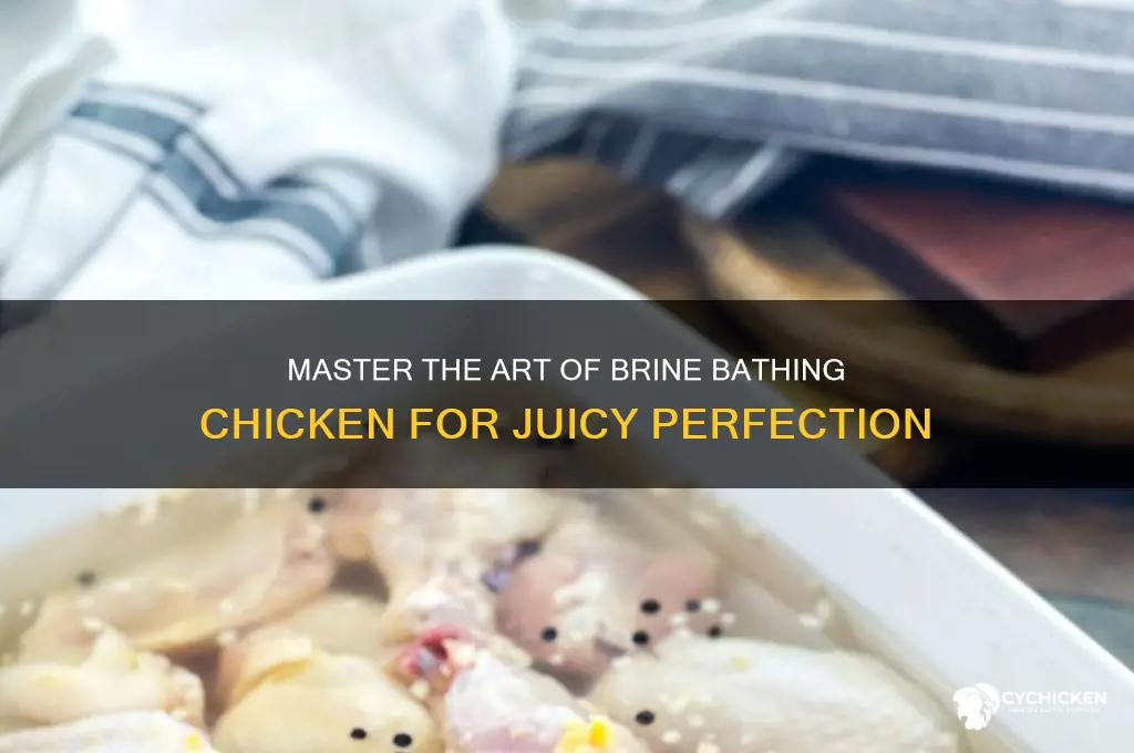 how do you brine bath a chicken