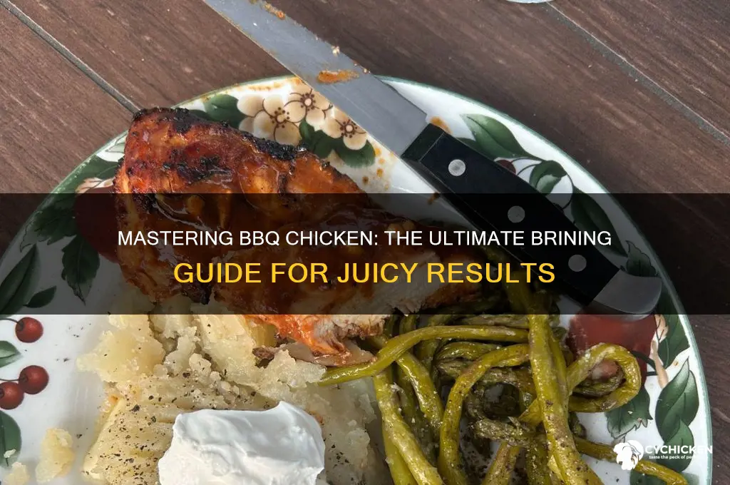 how do you brine chicken for bbq