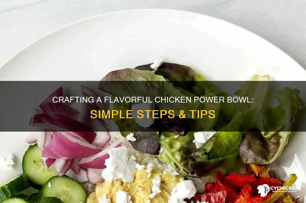 how do you build a chicken power bowl