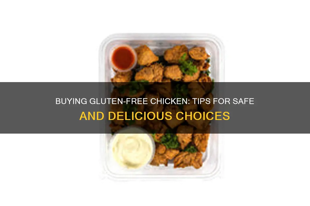 how do you buy gluten free chicken