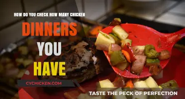 Checking Your Chicken Dinner Count: A Quick Guide