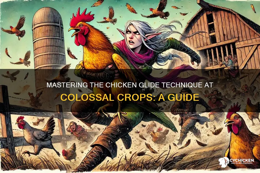 how do you chicken glide at colossal crops