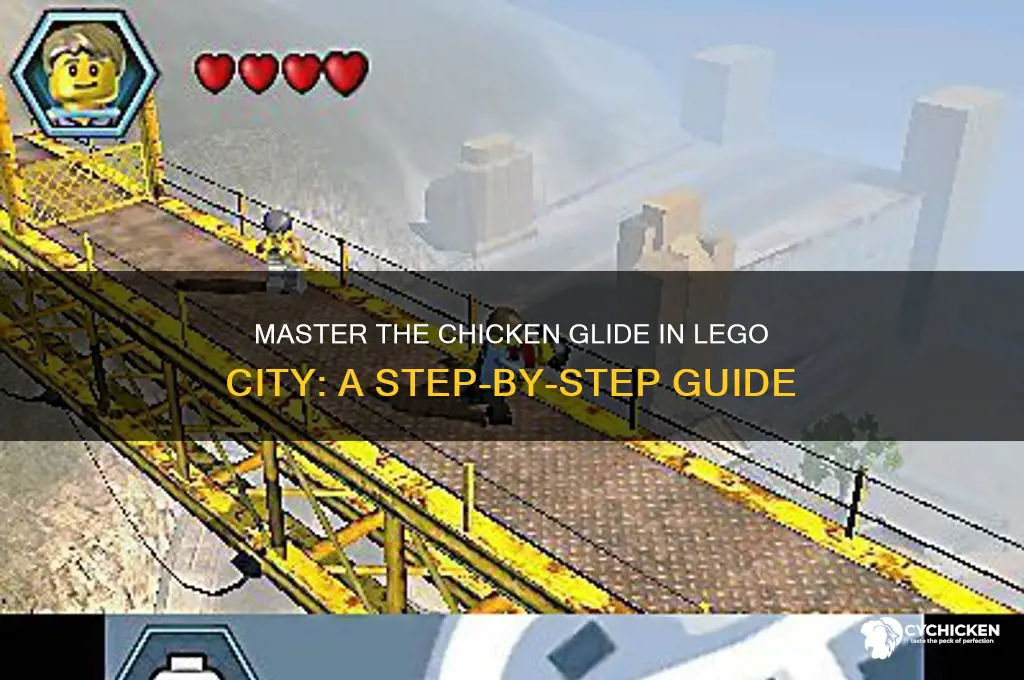 how do you chicken glide in lego city