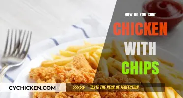 Crispy Chicken Coated with Chips: A Crunchy, Flavorful Twist