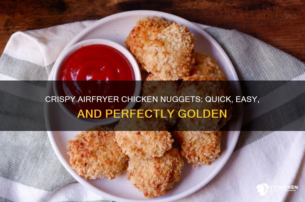 how do you cook chicken nuggets in an airfryer