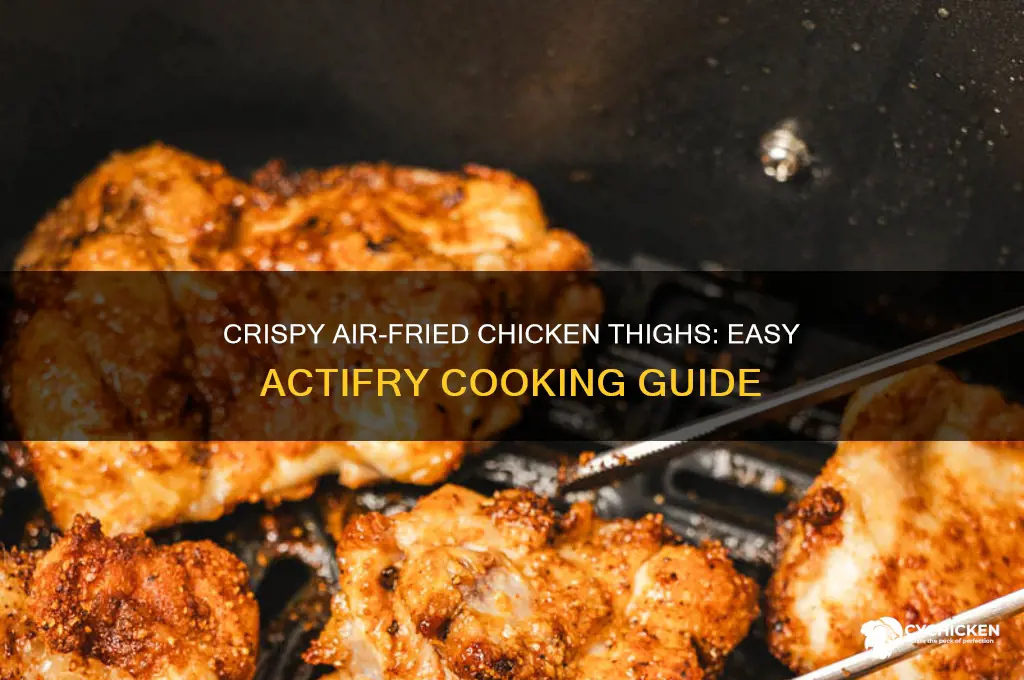 how do you cook chicken thighs in an actifry