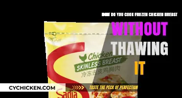 Quick & Easy: Cooking Frozen Chicken Breast Without Thawing