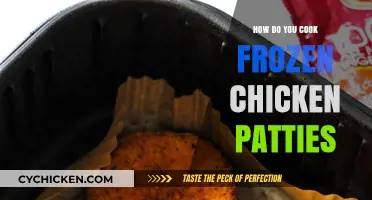 Easy and Juicy: Cooking Frozen Chicken Patties to Perfection